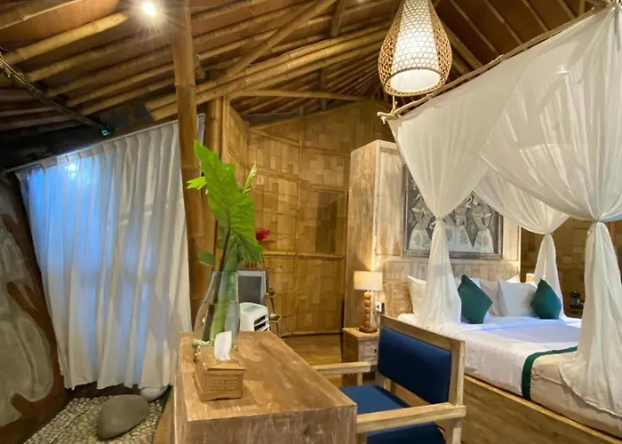 بيت ضيافة Romantic Bamboo & Ubud